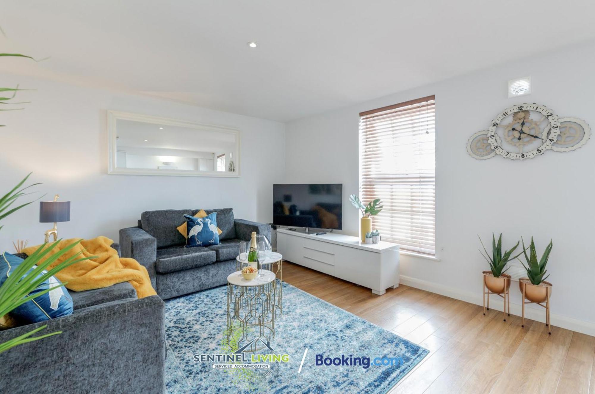 Windsor Flat 2 Bed By Sentinel Living With Free Wifi And Parking Lägenhet Exteriör bild