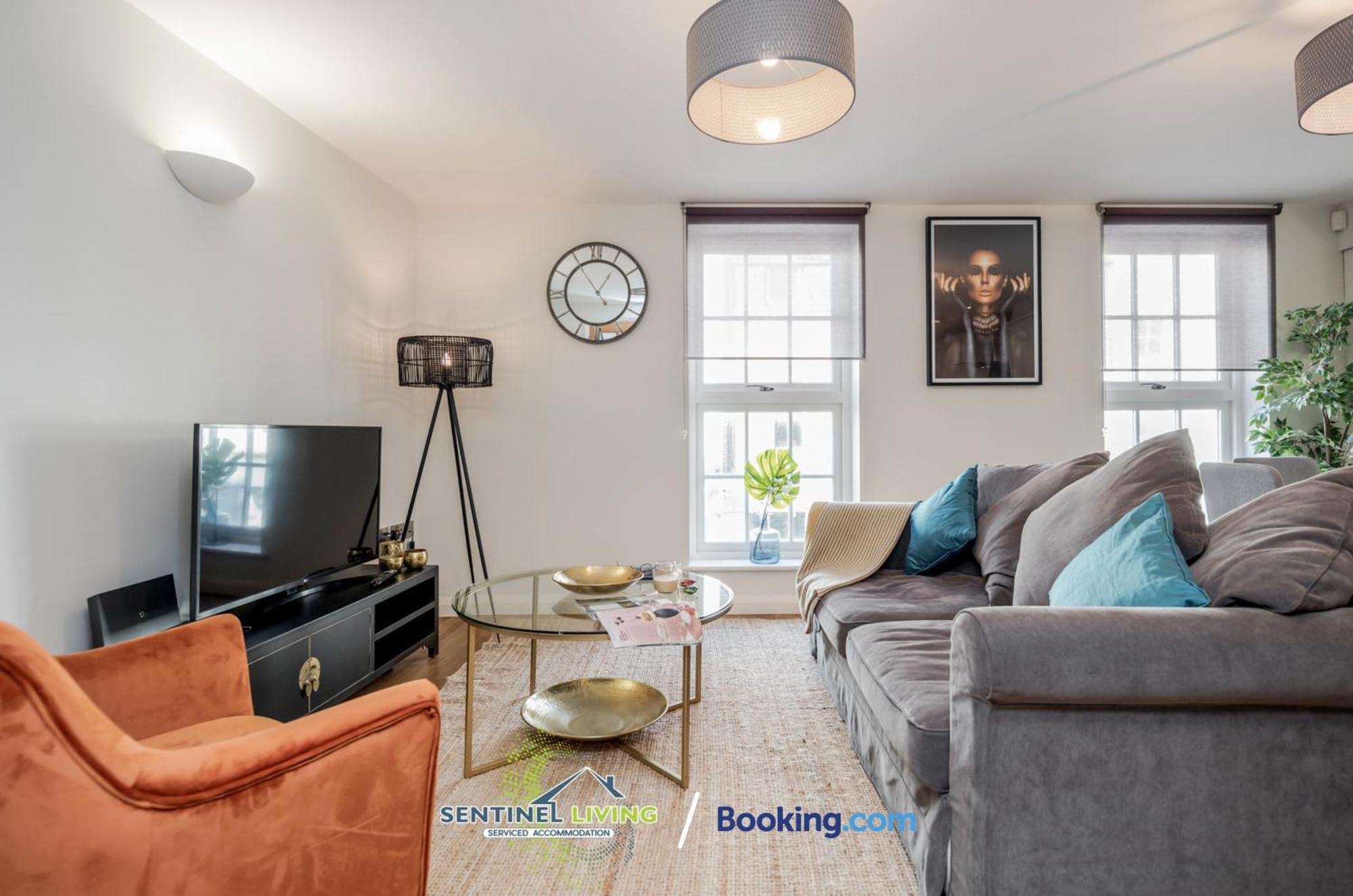 Windsor Flat 2 Bed By Sentinel Living With Free Wifi And Parking Lägenhet Exteriör bild