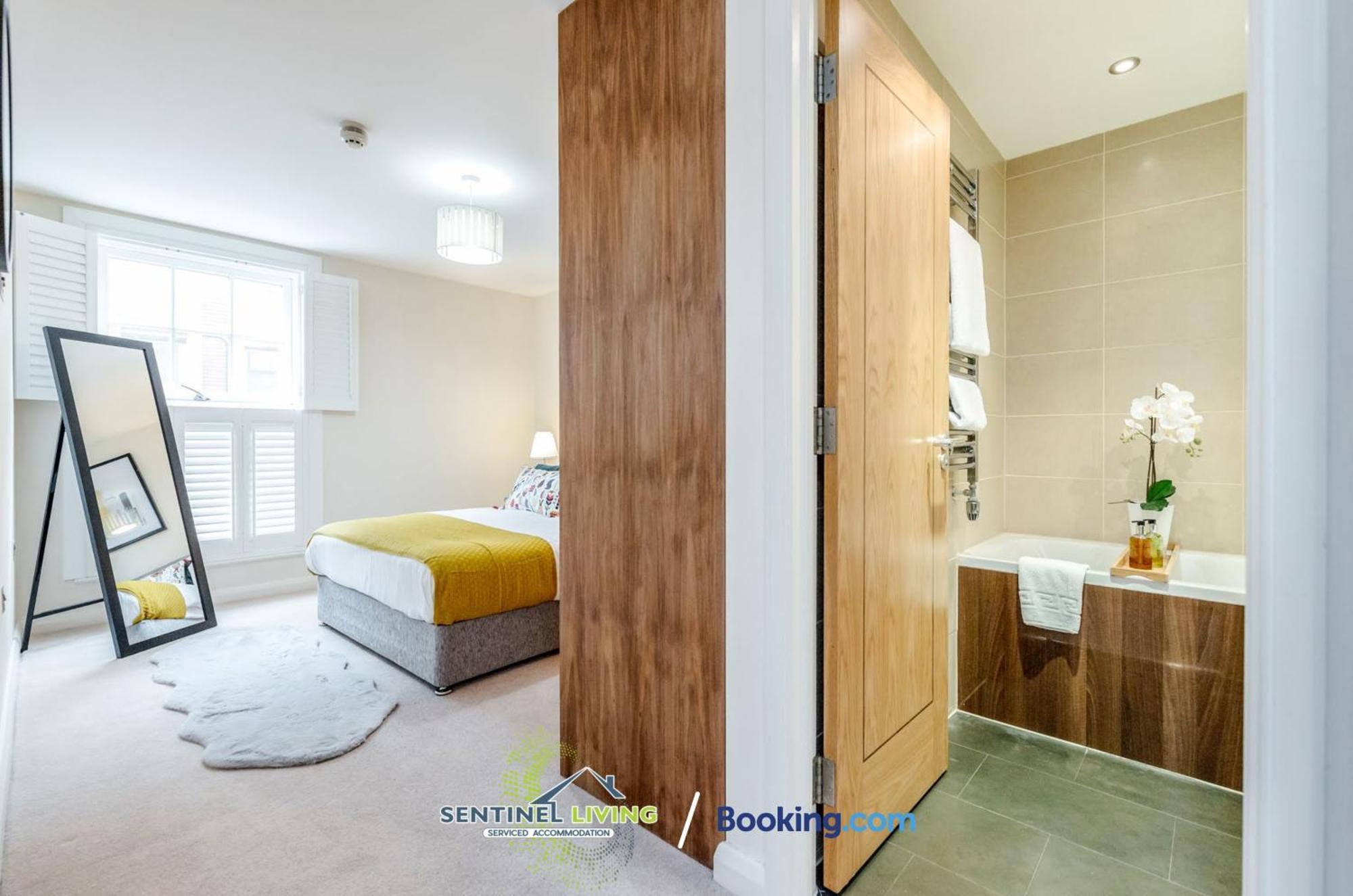 Windsor Flat 2 Bed By Sentinel Living With Free Wifi And Parking Lägenhet Exteriör bild